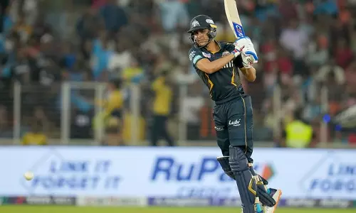 கில்- தெவாட்டியா அதிரடி.. பஞ்சாப் அணிக்கு 200 ரன்கள் இலக்கு நிர்ணயித்தது குஜராத்