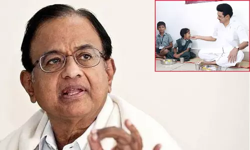 காலை சிற்றுண்டி திட்டம் மு.க.ஸ்டாலினுக்கு புகழ் சேர்க்கும்: ப.சிதம்பரம்