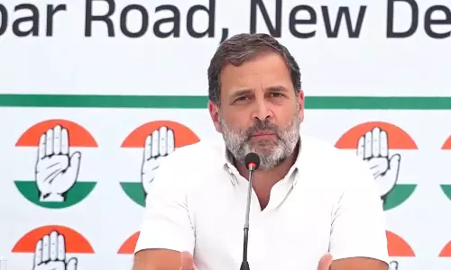 அரசமைப்பு, ஜனநாயகத்தை அழிக்க முயற்சிப்பவர்கள் Vs பாதுகாக்க முயற்சிப்பவர்கள்: இதுதான் தேர்தல் போட்டி- ராகுல்காந்தி