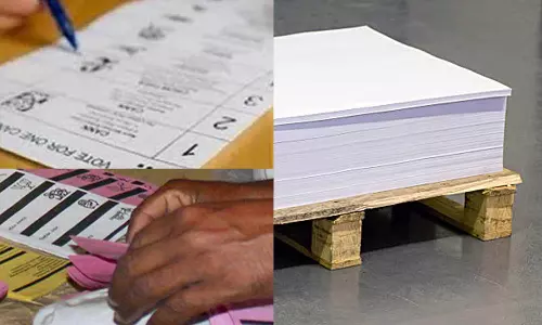 ஈரோடு பாராளுமன்ற தொகுதியில் 40 ஆயிரம் பேலட் பேப்பர் அச்சடிக்கும் பணி தீவிரம்