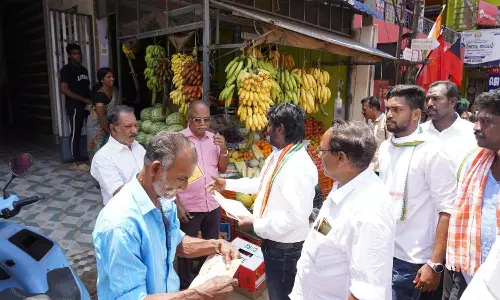 கன்னியாகுமரி தொகுதியில் விஜய் வசந்த் பிரசாரம்