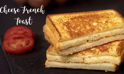 சுவையான சீஸ் ஃபிரெஞ்ச் டோஸ்ட்