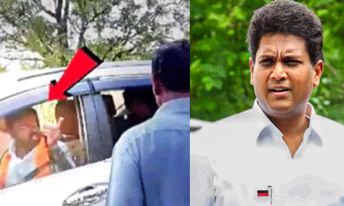 தேர்தல் பறக்கும் படை அதிகாரியை மிரட்டிய பாஜக வேட்பாளர் முருகானந்தம் - டி.ஆர்.பி.ராஜா கண்டனம்