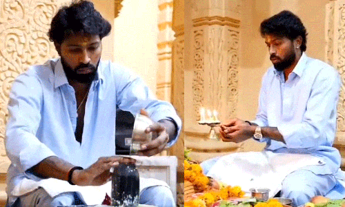 அடுத்த மேட்ச் எப்படியாவது ஜெயிக்கணும் - சோம்நாத் கோவிலில் ஹர்திக் பாண்ட்யா வழிபாடு