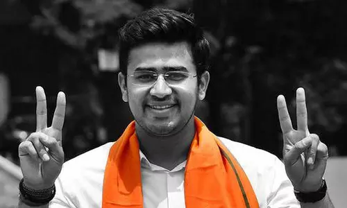 பாஜக எம்.பி. தேஜஸ்வி சூர்யாவின் சொத்து மதிப்பு 30 மடங்கு உயர்வு