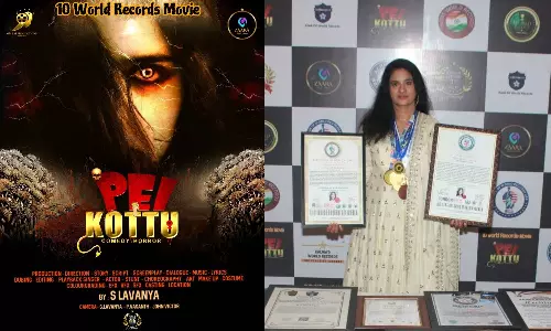 தமிழ் சினிமாவில் முதன் முறையாக - சாதித்து காட்டிய லாவண்யா