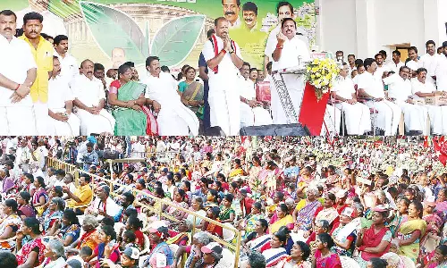 பாராளுமன்ற தேர்தலில் தி.மு.க.வுக்கு மக்கள் பாடம் புகட்டுவார்கள்: எடப்பாடி பழனிசாமி