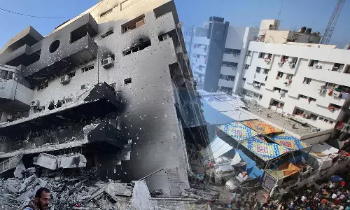 அல்-ஷிபா ஆஸ்பத்திரி முற்றிலும் அழிந்தது- உலக சுகாதார அமைப்பு கவலை