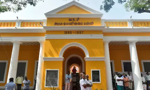 முதல் முறையாக பசுமை ஓட்டுச்சாவடி-வாக்காளர்களுக்கு மோர், கூழ்: தேர்தல் துறை ஏற்பாடு