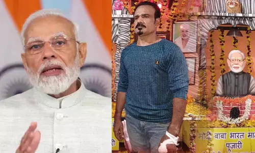 கர்நாடகா: மோடி மீண்டும் பிரதமராக வர வேண்டும் என வேண்டி விரலை துண்டித்த நபர்