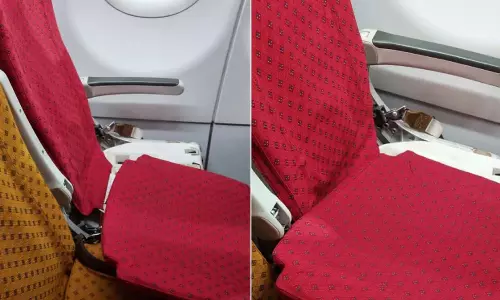 விமானத்தில் ஜன்னலோர இருக்கைக்கு கூடுதல் கட்டணம் செலுத்திய பயணிக்கு அதிர்ச்சி