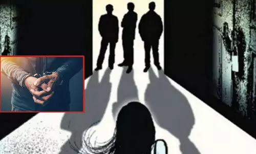 சகோதரிகள் கூட்டு பலாத்காரம்: தலைமறைவான ரவுடி ஒரு வாரத்துக்கு பின் கைது