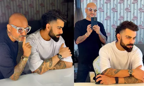 ஒரு ஹேர் கட்டுக்கு 1 லட்சமா?- விராட் கோலியின் ஹேர் ஸ்டைலிஸ்ட் கூறிய அதிர்ச்சி தகவல்