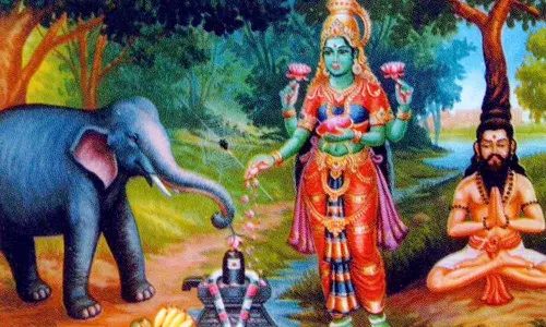 அன்னையை வழிபட்ட தாயுமானவர்