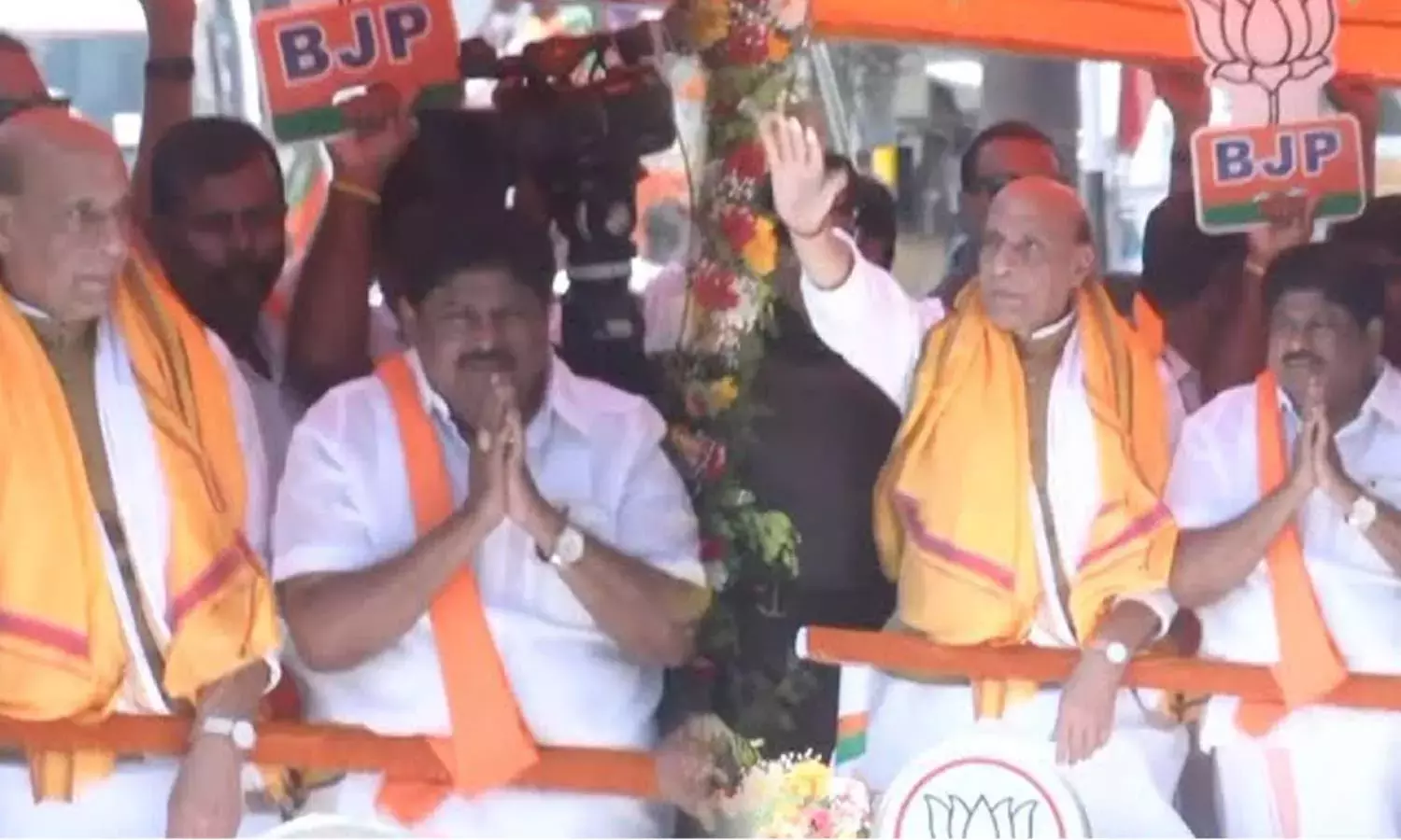 காங்கிரஸ் 30 ஆண்டுகளில் செய்யாததை பா.ஜ.க. 10 ஆண்டில் செய்துள்ளது: ராஜ்நாத் சிங் பெருமிதம்