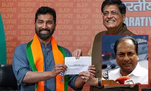 மக்களவை தேர்தலில் மகன் தோல்வியடைய வேண்டும் என வாழ்த்திய முன்னாள் மத்திய மந்திரி