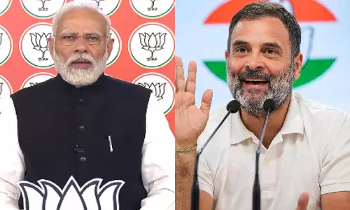 கேரளாவில் பிரதமர் மோடி - ராகுல் காந்தி போட்டி பிரசாரம்