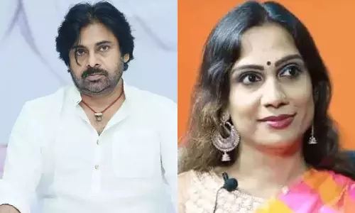 பவன் கல்யாணை எதிர்த்து பிக்பாஸ் நடிகை போட்டி