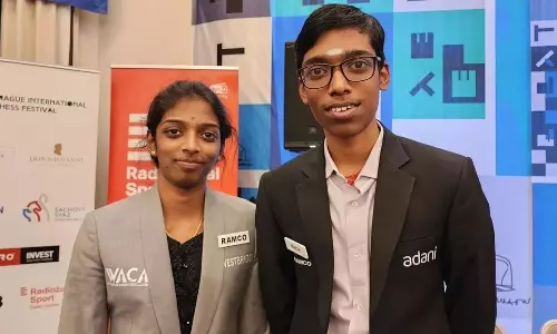 கேன்டிடேட் செஸ்: 7-வது சுற்றில் பிரக்ஞானந்தா டிரா- குகேஷ், வைஷாலி தோல்வி