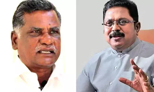 தேனியிலும் மக்களை ஏமாற்ற வாக்குசேகரித்து வருகிறார்- தினகரன் மீது முத்தரசன் தாக்கு