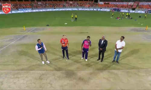 ராஜஸ்தான் ராயல்ஸ் பந்து வீச்சு: தவான் இல்லாமல் களம் இறங்கும் பஞ்சாப் கிங்ஸ்