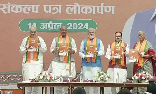 பாராளுமன்ற தேர்தலுக்கான பா.ஜ.க. தேர்தல் அறிக்கை வெளியீடு