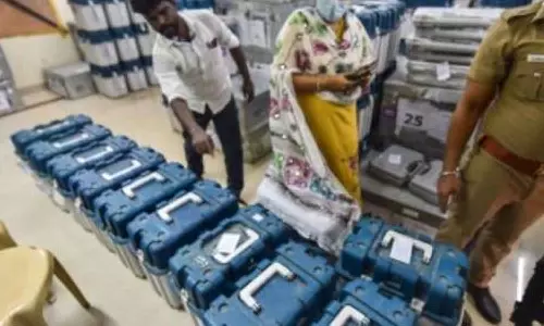 வாக்குப்பதிவு எந்திரங்களை 46 நாட்கள் பாதுகாக்க சிறப்பு ஏற்பாடுகள்: 3 அடுக்கு போலீஸ் பாதுகாப்பு