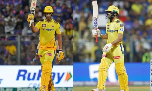 அதிரடி அரை சதம் விளாசிய ருதுராஜ்- துபே: மும்பைக்கு 207 ரன்கள் இலக்கு நிர்ணயித்தது சிஎஸ்கே