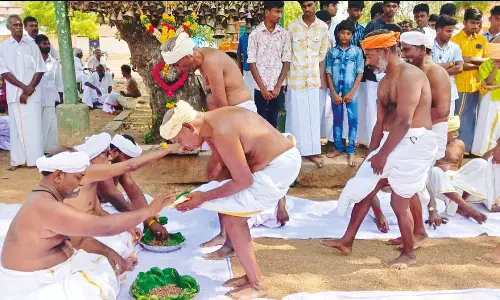 58 கிராம மக்கள் கொண்டாடிய பாரம்பரிய `வெற்றிலைப்பிரி விழா