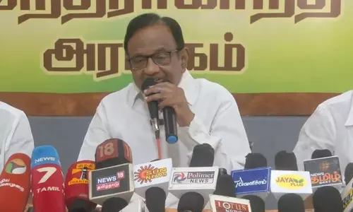 குழாய் மூலமாக தண்ணீரே வராத நிலையில், எப்படி எரிவாயு வரும்? பாஜக தேர்தல் அறிக்கையை விமர்சித்த ப. சிதம்பரம்