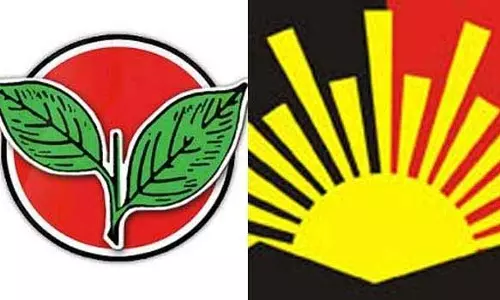 ஈரோட்டில் கொளுத்தும் வெயிலில் அனல் பறக்கும் அரசியல் கட்சிகளின் ஓட்டு வேட்டை