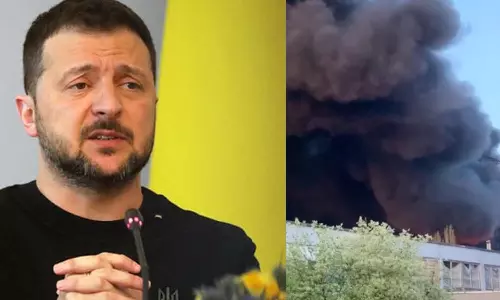 ஏவுகணைகள் இல்லாததால் ரஷியாவின் தாக்குதலை முறியடிக்க முடியவில்லை: உக்ரைன் அதிபர்