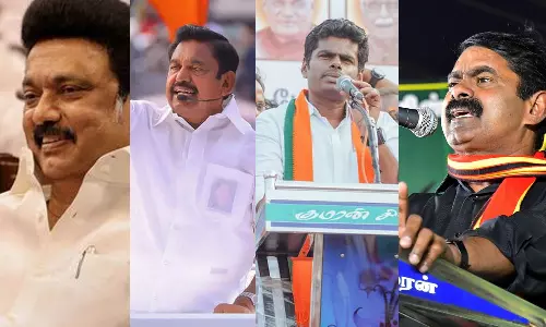 தமிழகத்தில் பாராளுமன்ற தேர்தல் பிரசாரம் இன்று மாலையுடன் ஓய்கிறது