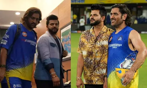 பாசம் வைக்க நேசம் வைக்க தோழன் உண்டு வாழவைக்க: டோனி- ரெய்னாவின் வீடியோ வைரல்