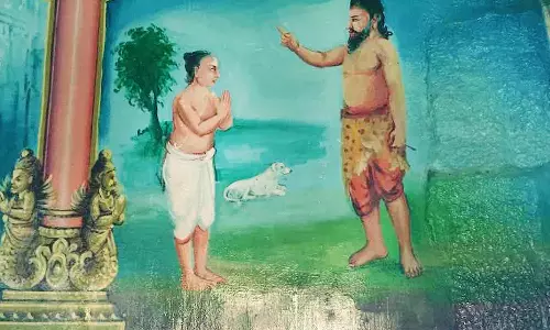 அண்ணாசாமியின் வயிறுவலி நீங்க சாது கூறிய வழி