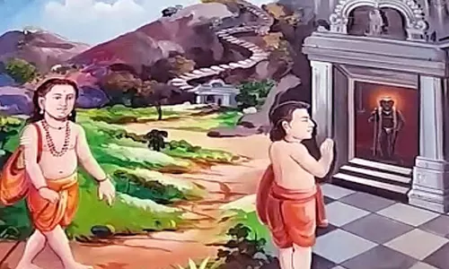 கால்நடையாக பழனி சென்ற அண்ணாசாமி