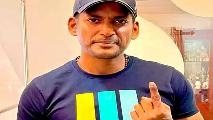 சென்னை அண்ணாநகரில் உள்ள வாக்குச்சாவடி மையத்தில்... ... மக்களவை தேர்தல்: 102 தொகுதிகளில் 5 மணி நிலவரப்படி 59.7 சதவீத வாக்குகள் பதிவு சென்னை அண்ணாநகரில் உள்ள வாக்குச்சாவடி மையத்தில்... ... மக்களவை தேர்தல்: 102 தொகுதிகளில் 5 மணி நிலவரப்படி 59.7 சதவீத வாக்குகள் பதிவு