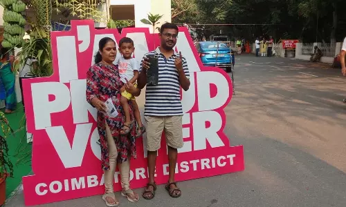 தமிழகத்தில் 11 மணி நிலவரப்படி 24.37 சதவீதம் வாக்குகள் பதிவு