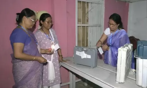 பாராளுமன்ற தேர்தல்: மணிப்பூரில் வாக்குப்பதிவு நிறைவு