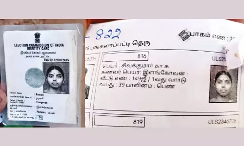வாக்காளர் பட்டியலில் ஆணின் பெயர்- வாக்களிக்க முடியாமல் பெண் ஏமாற்றம்