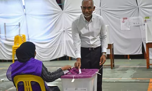 மாலத்தீவில் இன்று பாராளுமன்ற தேர்தல்