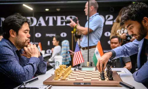 கேண்டிடேட்ஸ் செஸ் சாம்பியன் பட்டத்தை வென்று தமிழக வீரர் குகேஷ் சாதனை