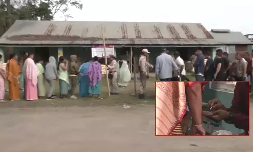 மணிப்பூரில் 11 வாக்குச்சாவடிகளில் பலத்த பாதுகாப்புடன் மறுவாக்குப்பதிவு