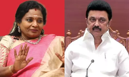 காவி என்பது தியாகத்தின் வண்ணம்... மு.க.ஸ்டாலினுக்கு தமிழிசை பதில்