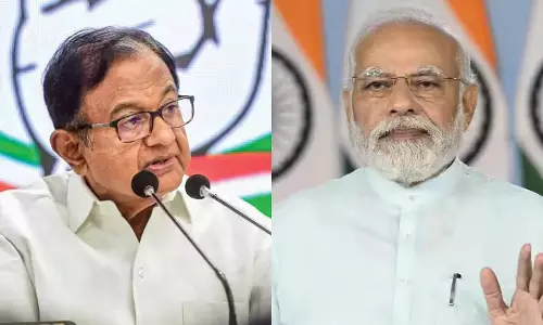 மோடியின் ஒவ்வொரு வாக்கியமும் பொய்க்கு மேல் பொய் நிரம்பியது: மோடி பேச்சுக்கு ப.சிதம்பரம் கண்டனம்