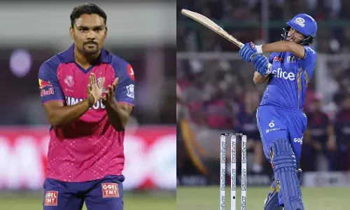 5 விக்கெட்டுகளை வீழ்த்திய சந்தீப் சர்மா- ராஜஸ்தானுக்கு 180 ரன்கள் இலக்கு நிர்ணயித்த மும்பை