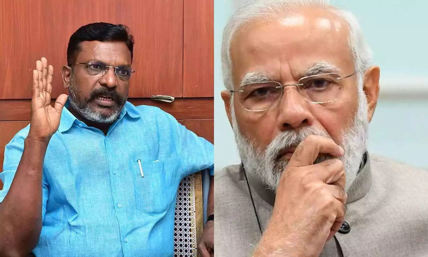 வெறுப்பு பிரசாரத்தில் ஈடுபடும் பிரதமர் மோடி மீது வழக்குப்பதிவு செய்ய வேண்டும்- திருமாவளவன் வெறுப்பு பிரசாரத்தில் ஈடுபடும் பிரதமர் மோடி மீது வழக்குப்பதிவு செய்ய வேண்டும்- திருமாவளவன்