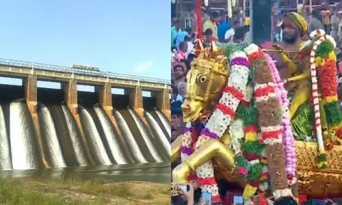 கள்ளழகர் திருவிழாவிற்காக வைகை அணையிலிருந்து 216 மி.கனஅடி திறப்பு