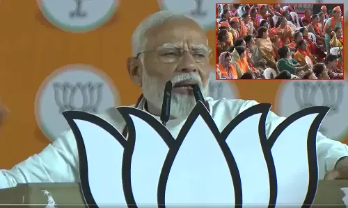 பிரதமர் இருக்கைக்கான ஏலத்தில் மும்முரம்: இந்தியா கூட்டணியை விளாசும் பிரதமர் மோடி