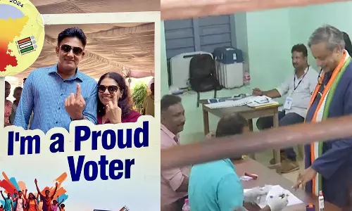 பாராளுமன்ற 2-ம் கட்ட தேர்தல்: வாக்களித்த அரசியல் தலைவர்கள், பிரபலங்கள்